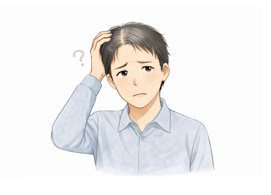 髪がペタっと見える原因