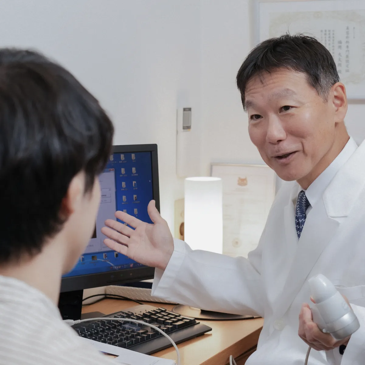 診察の様子
